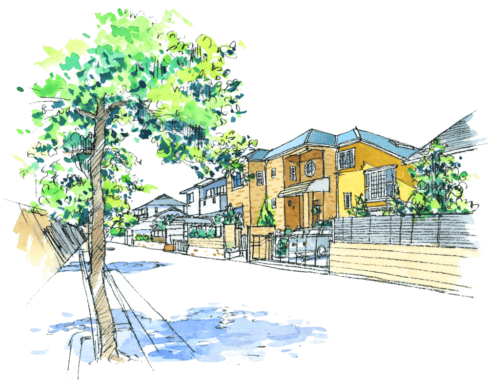 住宅のイラスト